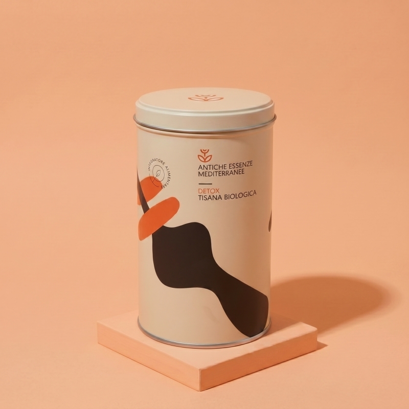 VerdeRito Detox Tisana Biologica — lattina design